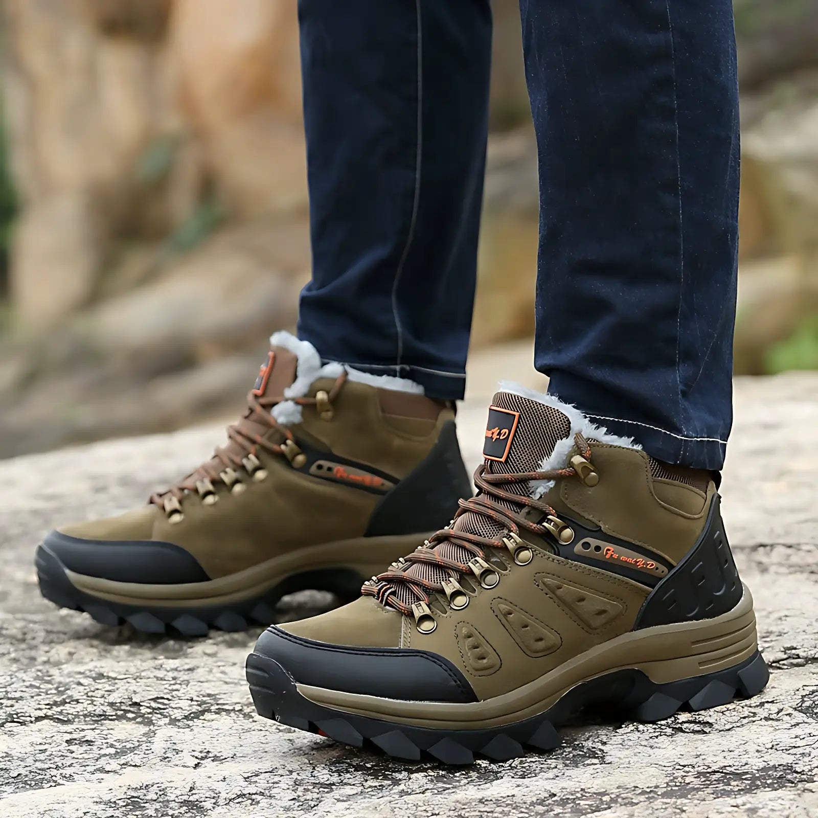 Chaussure homme grand froid