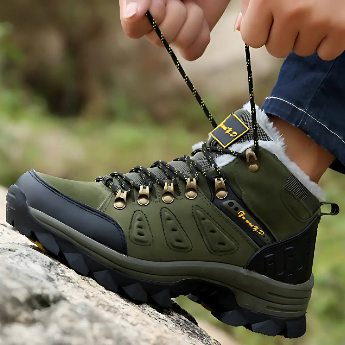 Chaussure homme grand froid