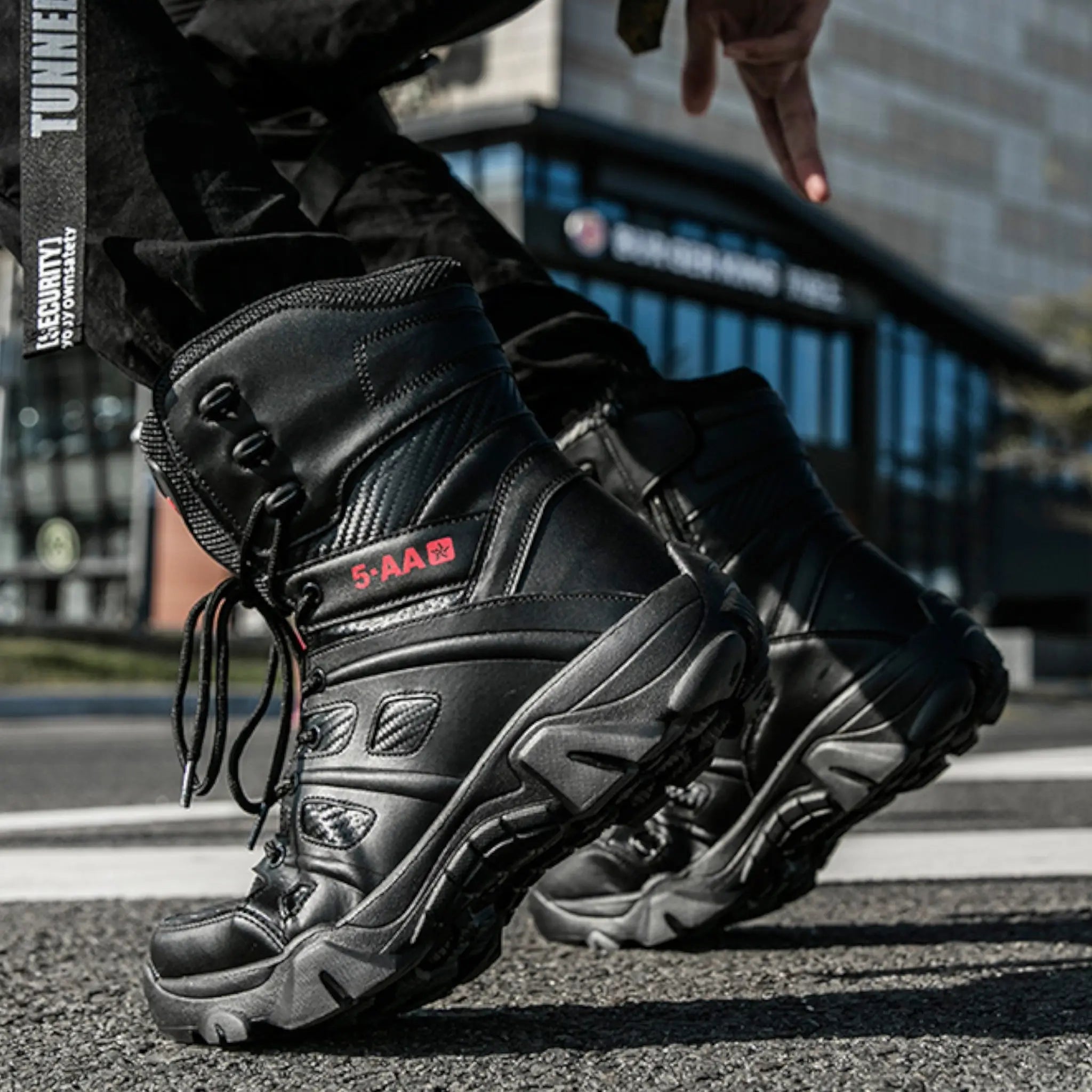 Chaussure homme style rangers