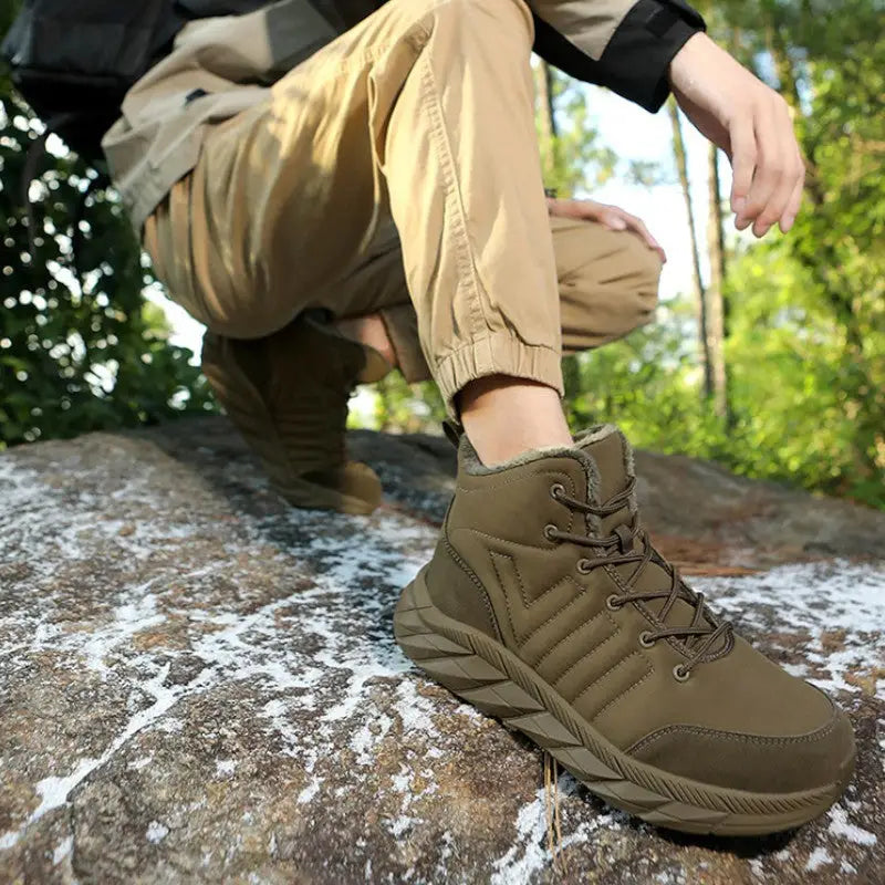 Chaussure de marche grand froid