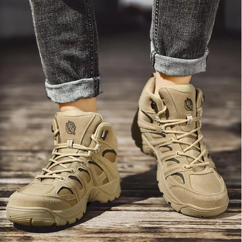 Chaussure militaire sable