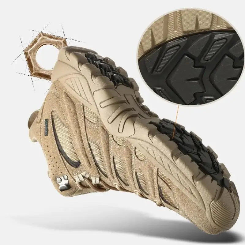 Chaussure militaire sable
