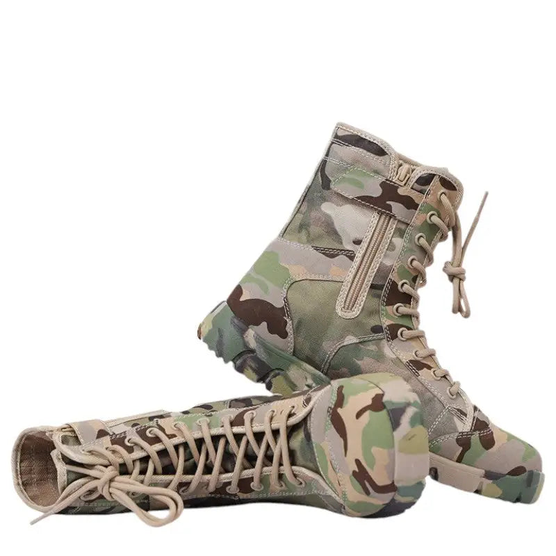 Chaussure montante militaire