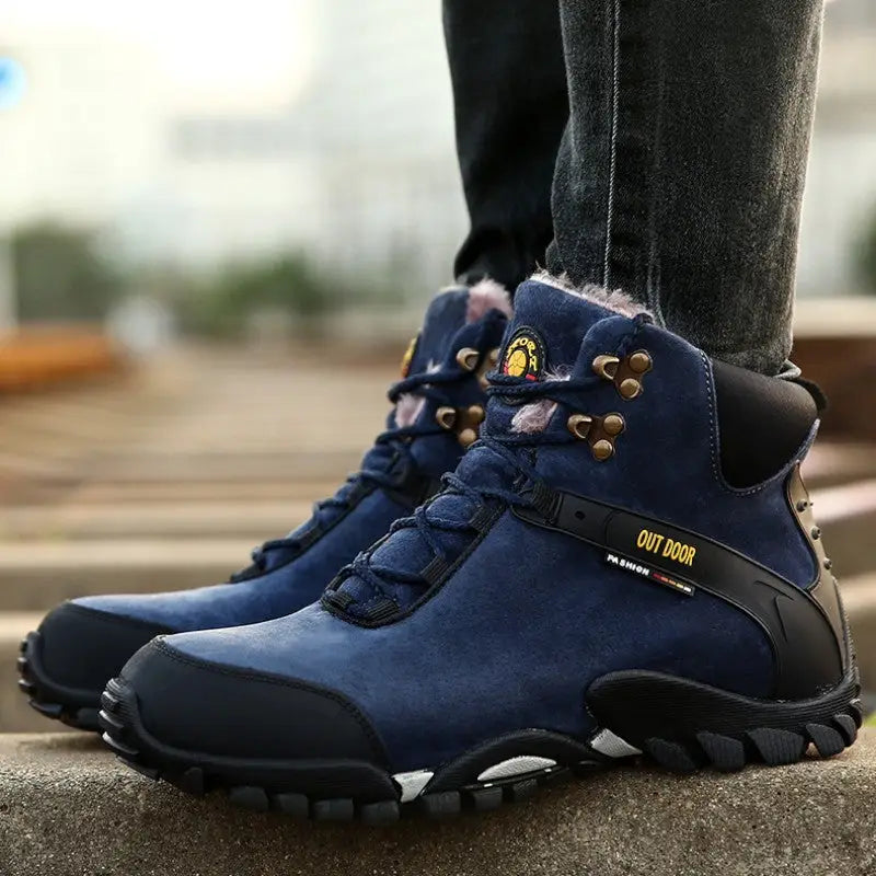 Chaussure randonnée bleu homme