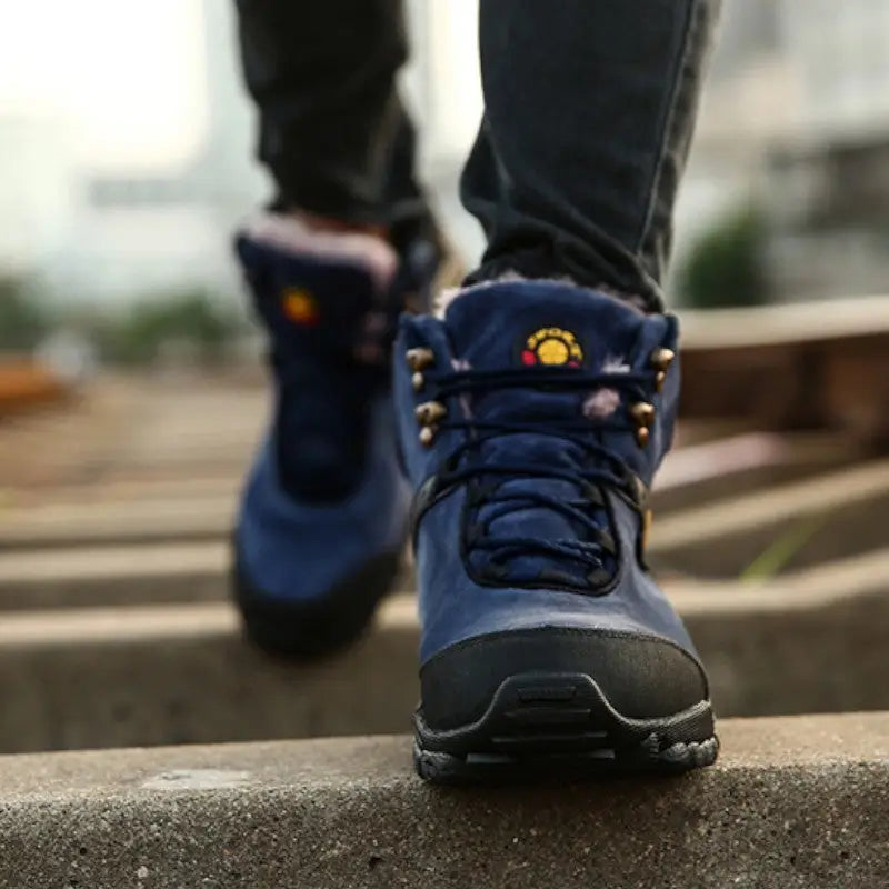 Chaussure randonnée bleu homme