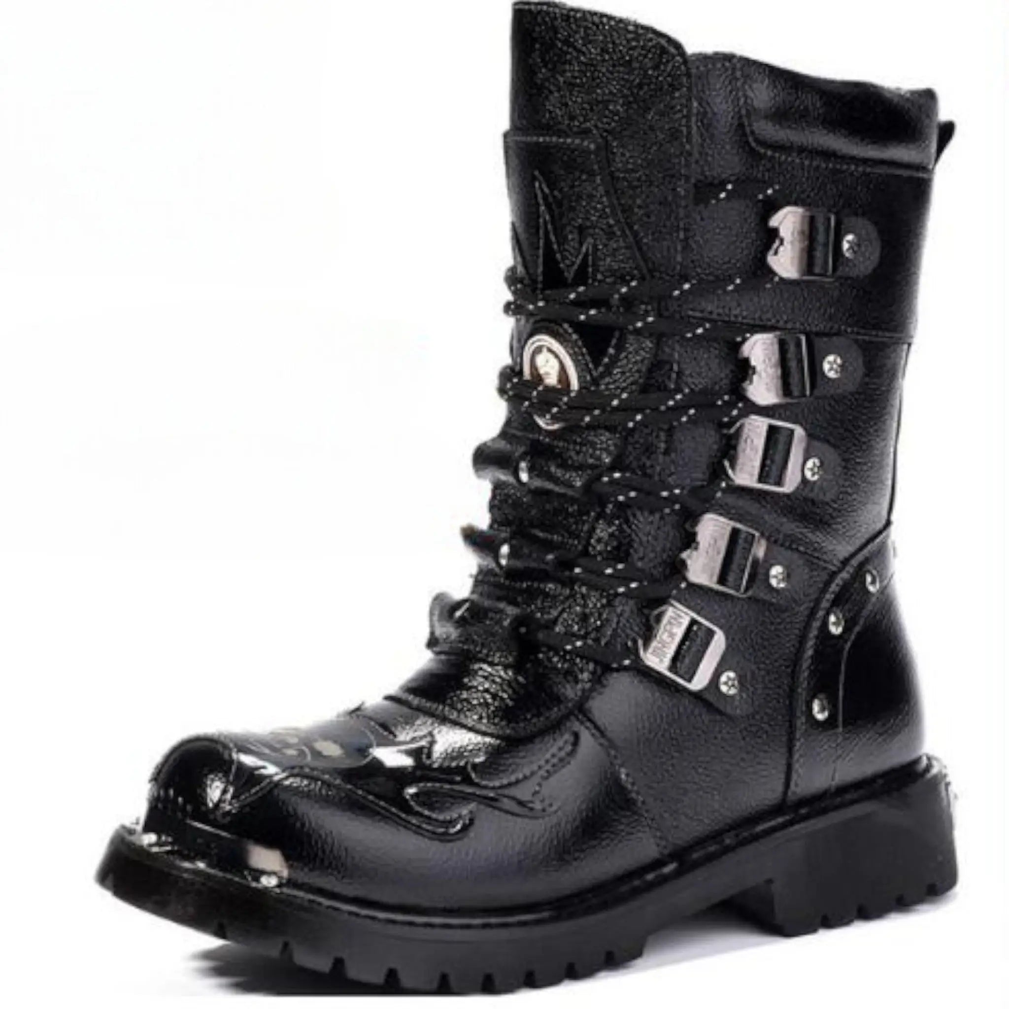 Chaussure rangers femme