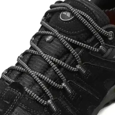 Chaussures basses noires militaires