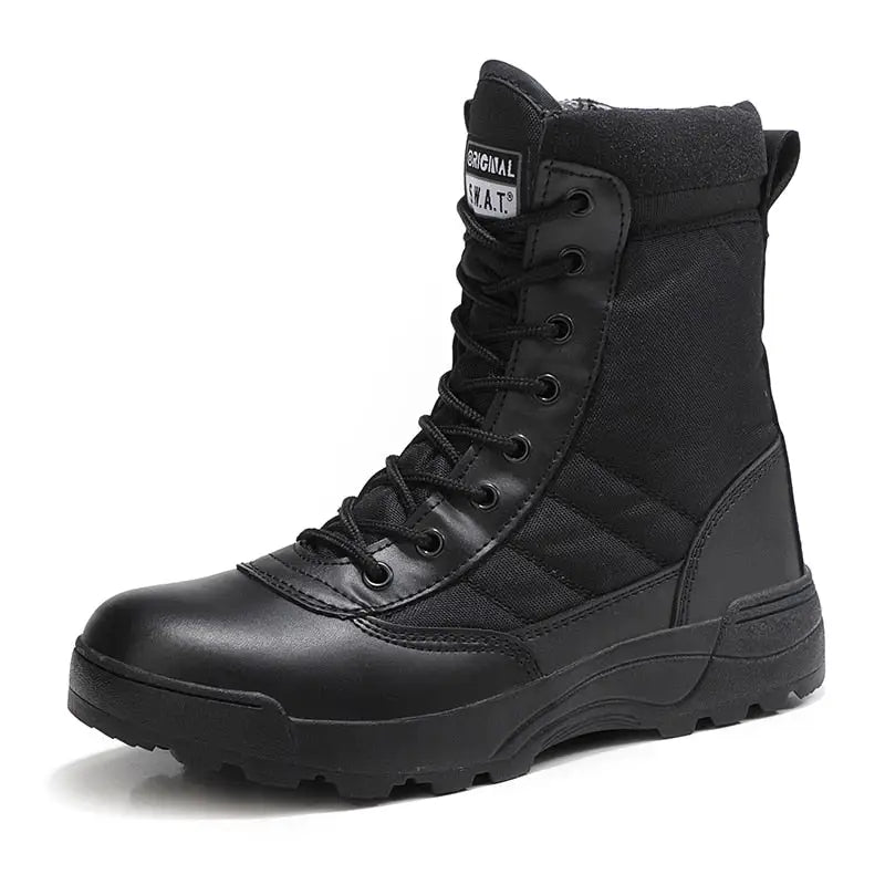 Chaussures noires militaires
