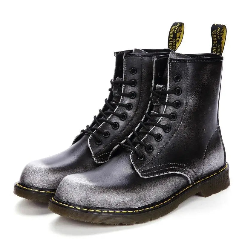 Chaussures style rangers femme