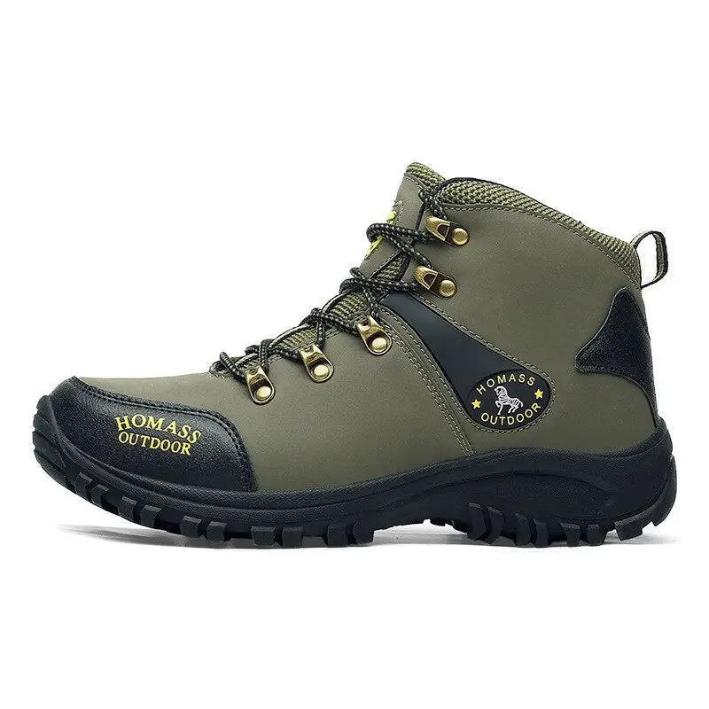 Chaussures type rangers homme