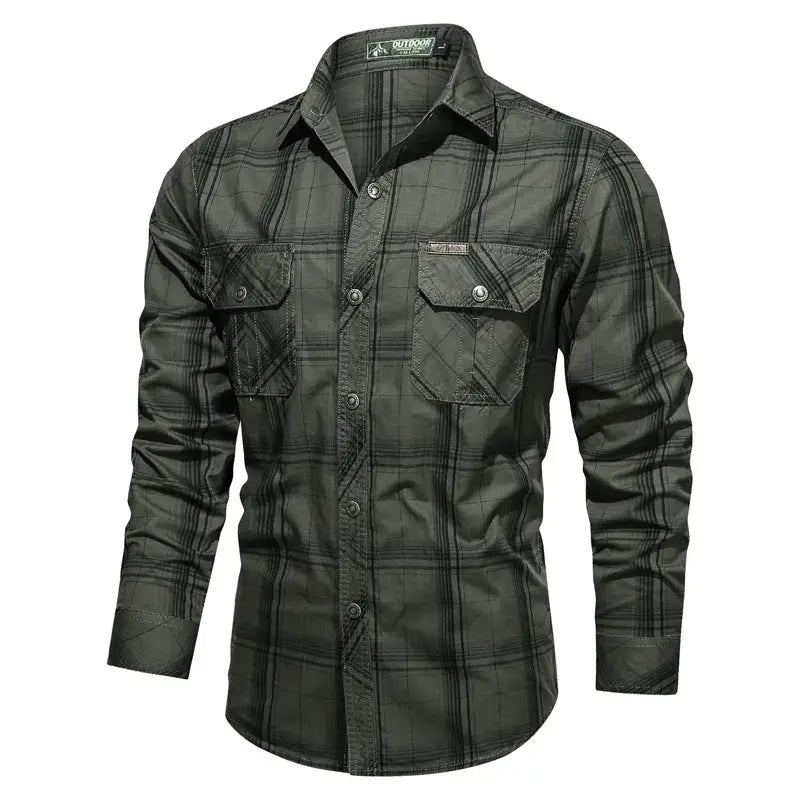 Chemise À Carreaux Homme