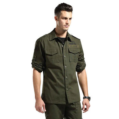 Chemise army hommes