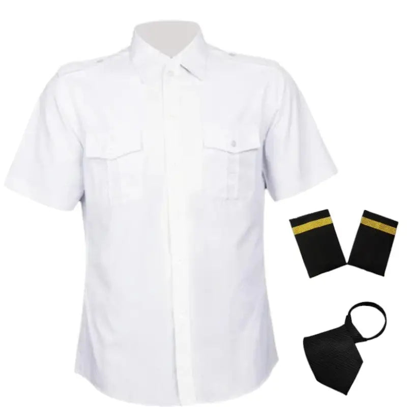Chemise blanche militaire