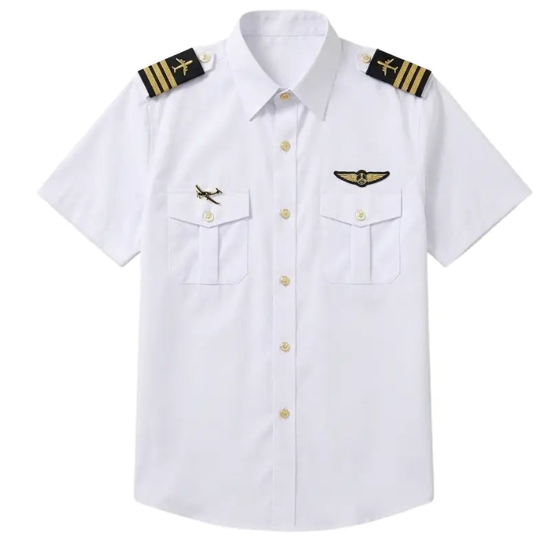 Chemise blanche uniforme militaire