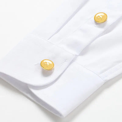 Chemise blanche uniforme militaire