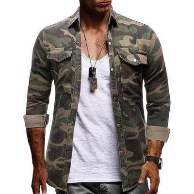 Chemise camouflage