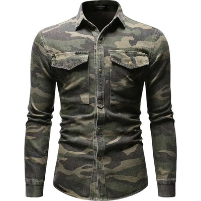 Chemise camouflage