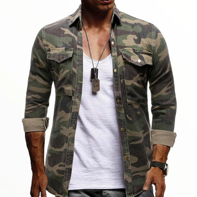 Chemise camouflage