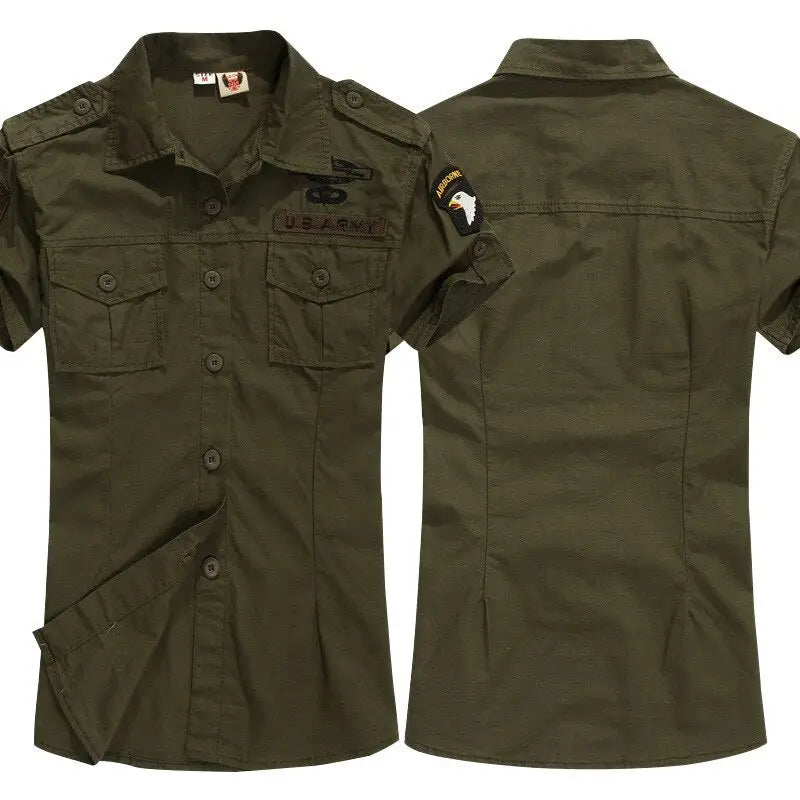 Chemise camouflage armee homme