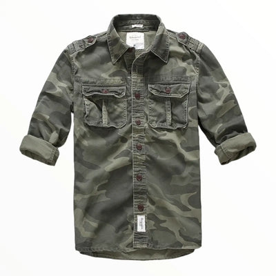 Chemise camouflage armee homme