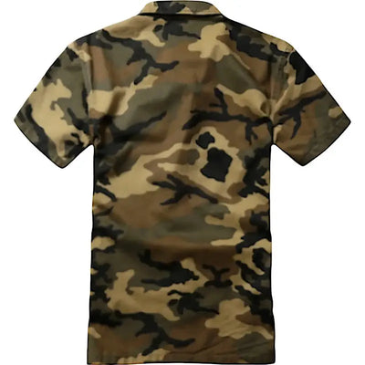 Chemise camouflage kaki