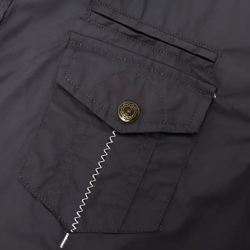 Chemise avec épaulette homme