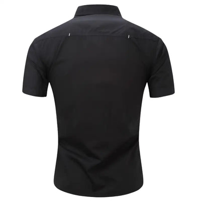 Chemise avec epaulette homme