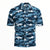 Chemise homme camouflage bleu