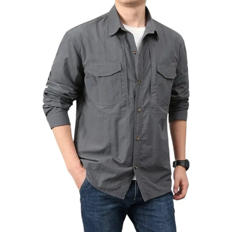 Chemise homme manches longues