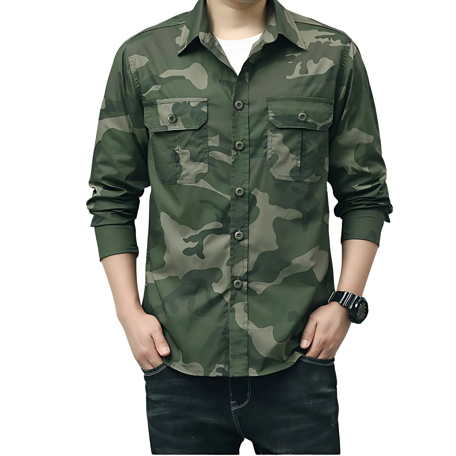 Chemise militaire