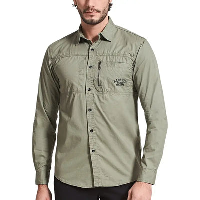 CHEMISE MILITAIRE AVEC ZIP