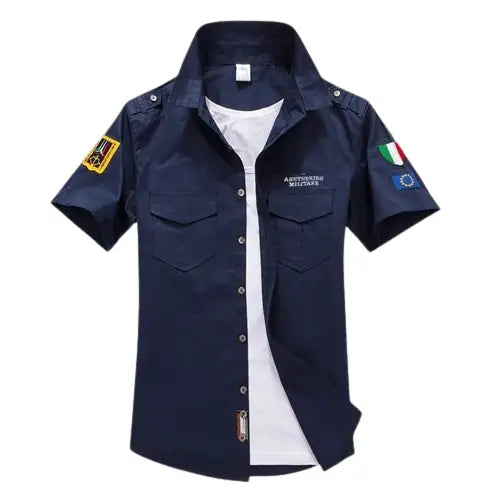 CHEMISE MILITAIRE - CAPITAINE ITALIEN