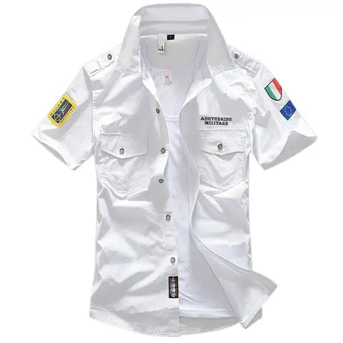 CHEMISE MILITAIRE - CAPITAINE ITALIEN
