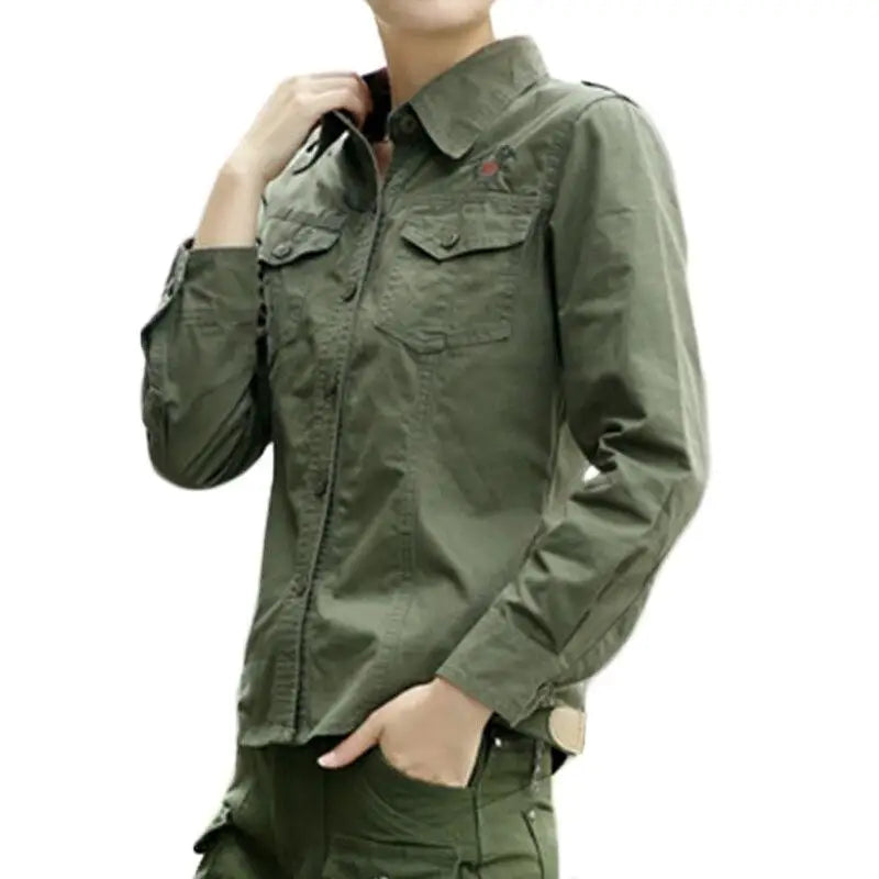 Chemise militaire femme grande taille hotsell