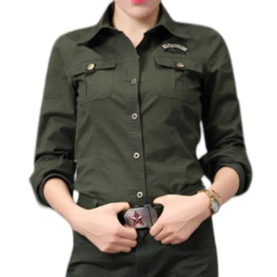 Chemise militaire femmes