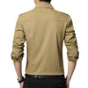 Chemise militaire homme kaki