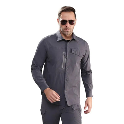 Chemise militaire hommess