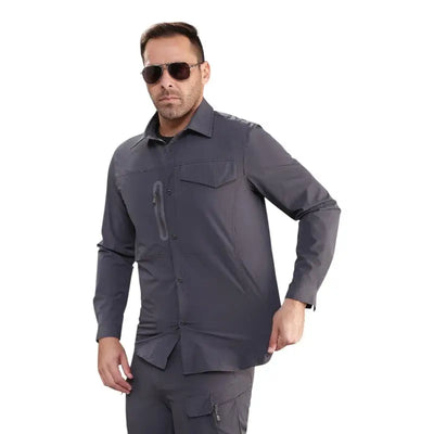 Chemise militaire hommess