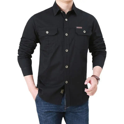 Chemise militaire noires