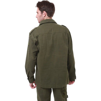 Chemise style militaire homme