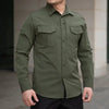 Chemise style militaire hommes