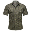 Chemise style militaire pour hommes