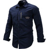 Chemise vert militaire homme