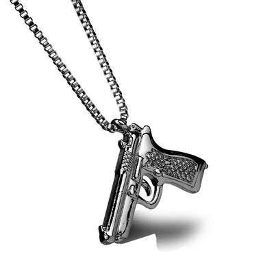 COLLIER MILITAIRE - 9MM (OR)
