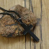 COLLIER MILITAIRE AVEC MOTIF DE CROIX (CÉRAMIQUE)