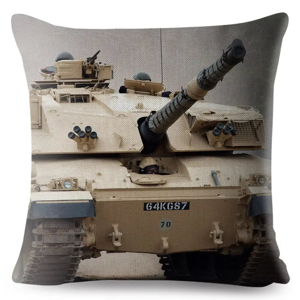 COUSSIN MILITAIRE - DÉCOR ARME DE GUERRE