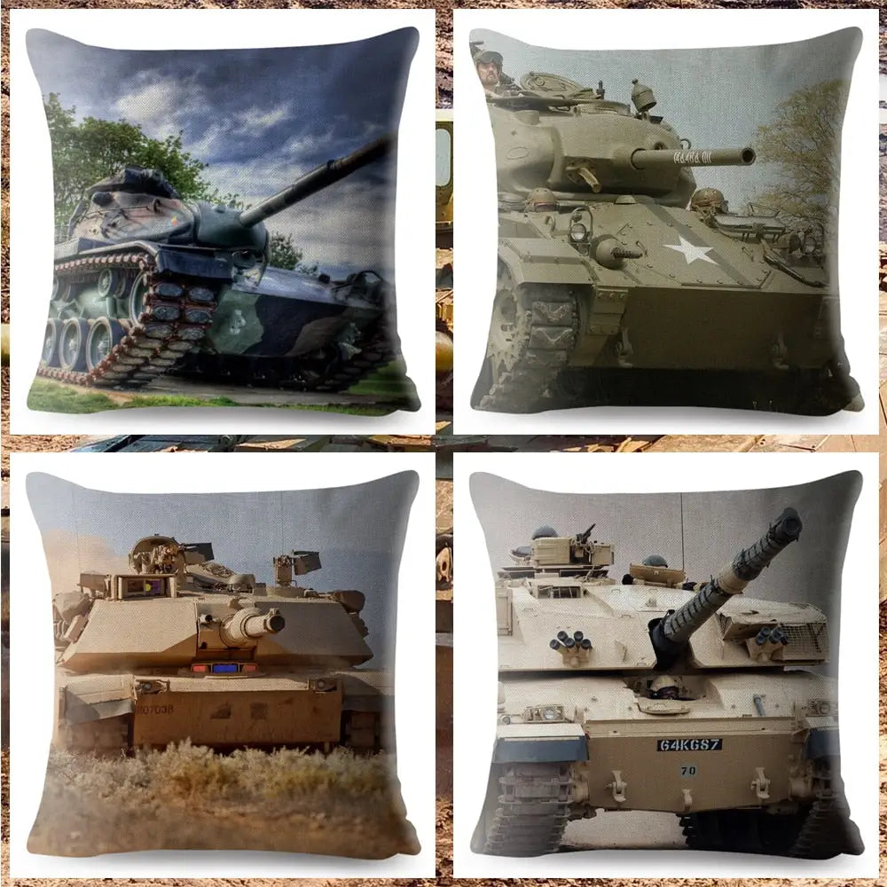 COUSSIN MILITAIRE - DÉCOR ARME DE GUERRE