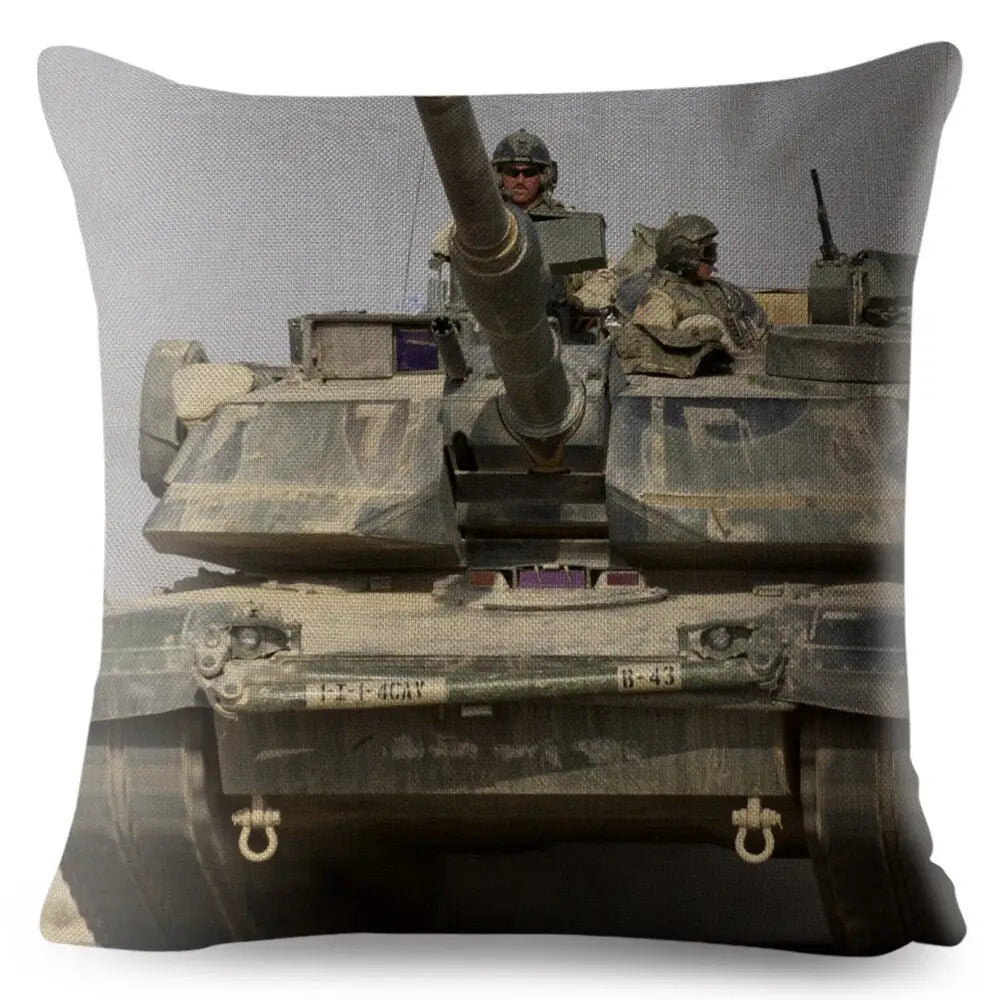 COUSSIN MILITAIRE - DÉCOR ARME DE GUERRE