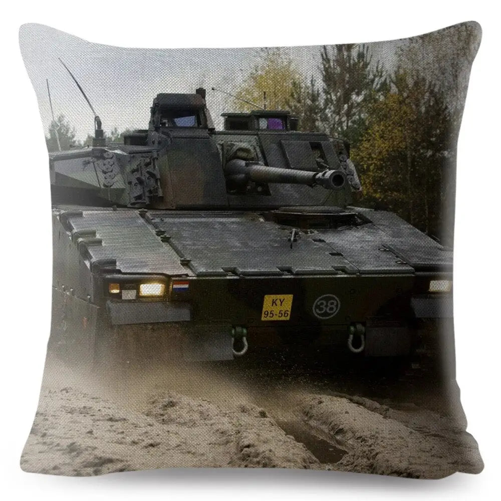 COUSSIN MILITAIRE - DÉCOR ARME DE GUERRE