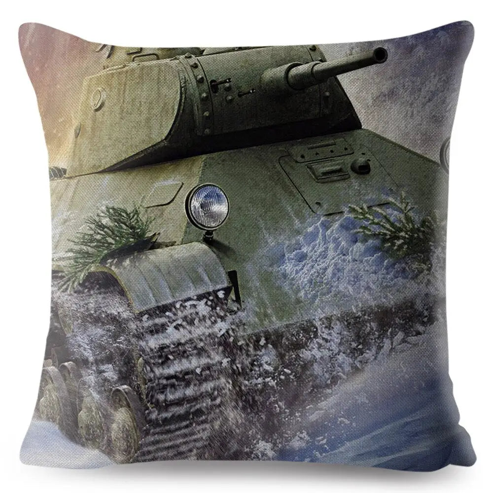 COUSSIN MILITAIRE - DÉCOR ARME DE GUERRE